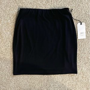 NWT Leith Black Mini Skirt